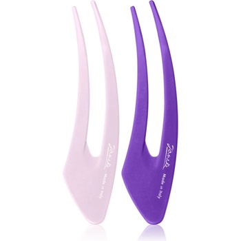 Janeke Hair Clip фиби за коса Purple 2x13 см