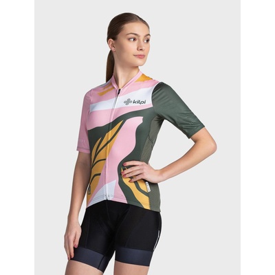 Kilpi Зелено и розово Женска спортна тениска с цип Kilpi RITAEL Kilpi | Rozov | ЖЕНИ | XS