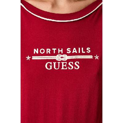 Guess тениска дамска от памук с еластан X NORTH SAILS (W6YI58.K5317)