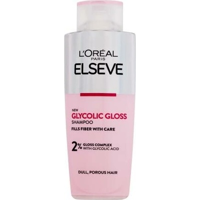 L'Oréal Paris Elseve Glycolic Gloss Shampoo Obnovujúci šampón pre lesklé vlasy woman 200 ml