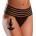 HookUp Panties Crotchless Love Garter Black S/M/L