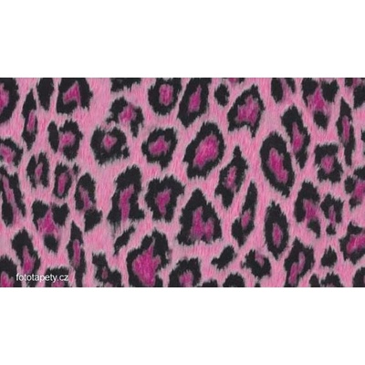 Gekkofix Samolepící fólie decor, Růžový leopard, rozměry Růžový leopard, šíře 45cm,návin 15m