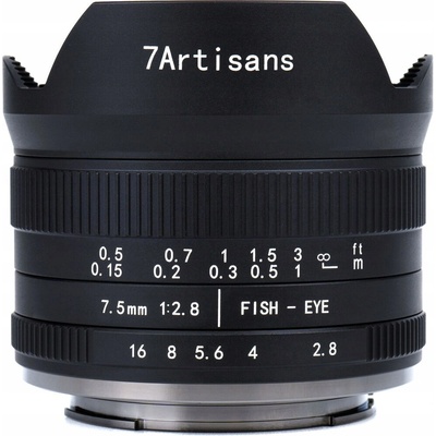 7Artisans 7,5mm f/2.8 II Fisheye MFT