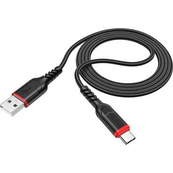 hoco. X59 Victory кабел за данни USB - Type-C черно-червен 2 м