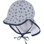 Sterntaler Детска шапка с платка с UV 50+ защита Sterntaler - Със звездички, 47 cm, 9-12 месеца (1611938-566) - baby