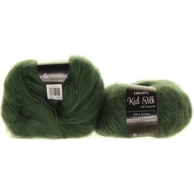 Drops Kid-Silk 19 lesní zelená