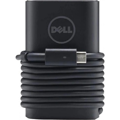 Dell Захранващ адаптер, Dell USB-C 90 W AC Adapter with 1 meter Power Cord - Euro (452-BDUJ)