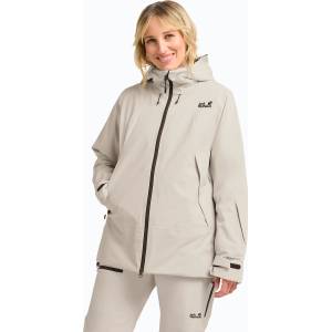 Jack Wolfskin Дамско ски яке Jack Wolfskin Flowline Pro 2L Ins pale sand