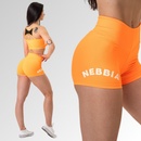 Nebbia šortky s vysokým pásom GYM HERO 582 orange