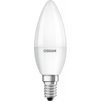 Osram LED žiarovka E14 studená 6500k 5,5w 470 lm sviečka