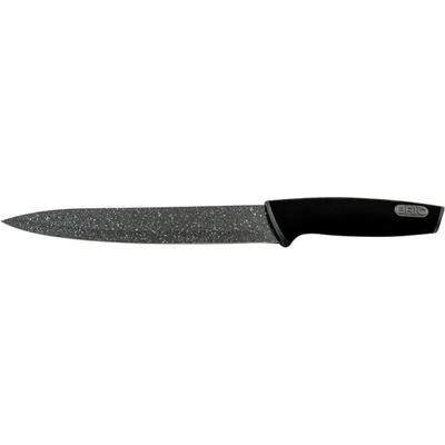 BRIO НОЖ ЗА МЕСО 20 cm black stone brio (3800134837452)