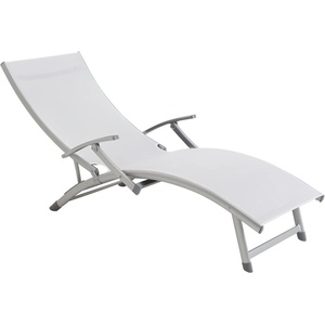 HORECANO Hg-Алуминиев шезлонг с подл. 40549tl-a-2 БЕЖ)(21218) (0195127)
