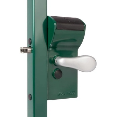 LOCINOX FREE VINCI 6005 - komplet zámkovej krabice s kódovým zámkom a funkciou free exit, pre profil 30 až 50 mm, zelený LFKQ3030X1L_6005
