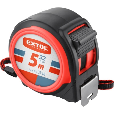 EXTOL svinovací, 5m, šířka pásku 19mm