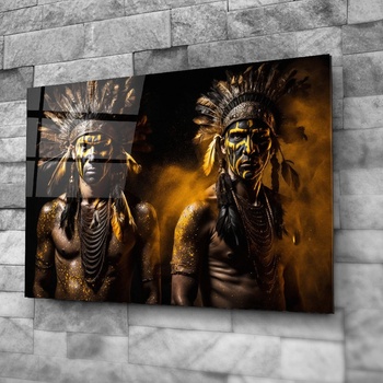 Art gift Стъклено АРТ пано - Духът на предците