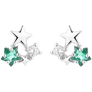 Silenti Jewelry Сребърни обеци "Проблясък
