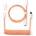 Keychron Cable Coiled Aviator USB-C Pink Orange (CAB-14)