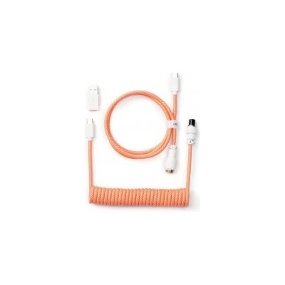 Keychron Cable Coiled Aviator USB-C Pink Orange (CAB-14)