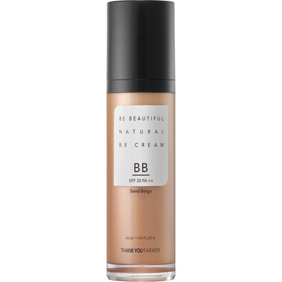 THANK YOU FARMER Be Beautiful Natural BB Cream - Sand Beige Дневен крем с цвят унисекс 40ml