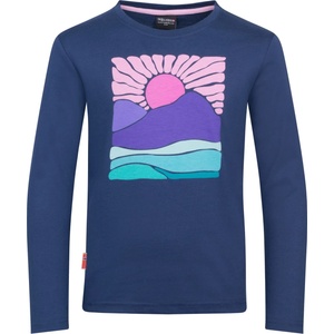 Trollkids Детска блуза с дълъг ръкав Trollkids Girl's Falketind Longsleeve Longsleeve - Mystic Blue - размер 152 (EU) (704-5817-0517)