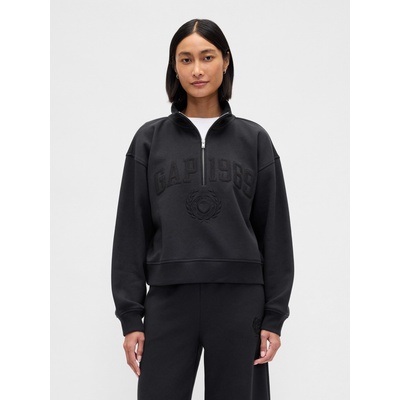 GAP Oversize суитшърт с лого 1969 VintageSoft GAP GAP | Cheren | ЖЕНИ | XXS