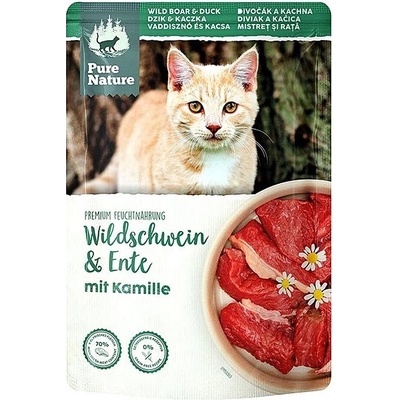 Pure Nature Cat Adult vrecko Diviak a Kačica 85 g