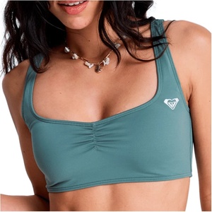 Roxy Дамско бикини горнище Roxy Women's SD Essentials Bralette Bikini top - Agave Green - размер XL (150-6352-0115)