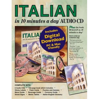 ITALIAN in 10 minutes a day (R) Audio CD | Kristine K Kershul