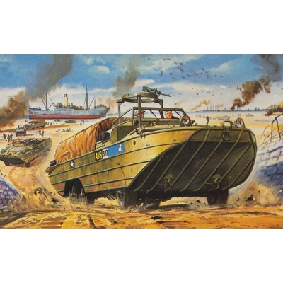 Airfix DUKW Vintage military Set Model Set obrneného obojživelníka 1:76 50 dielov