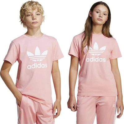 Тениска Adidas Originals Adicolor Trefoil short sleeve T-shirt - Pink (Semi Pink Spark)