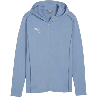 Puma Teamfinal Casuals Hooded Jacket svetlomodrá