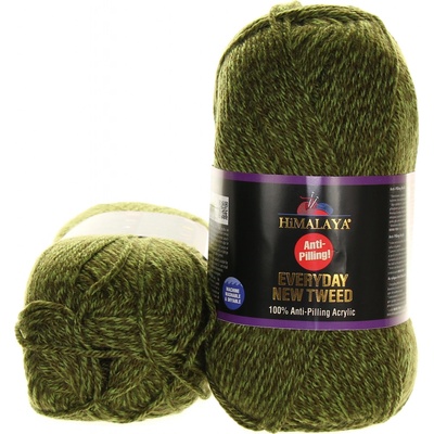 Himalaya New Tweed 75106 zelená melange