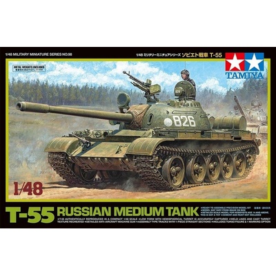 Tamiya T-55 Russian Medium Tank 1:48