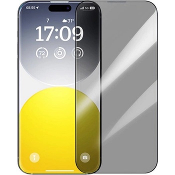 Image 1 of Baseus Tempered Glass Privacy Protection Sapphire for iPhone 15 Plus