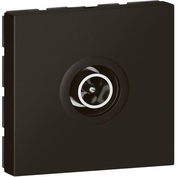 Legrand Розетка TV тип коаксиал 1dB 2 мод. цвят Черен Mosaic - 079182L (079182L)
