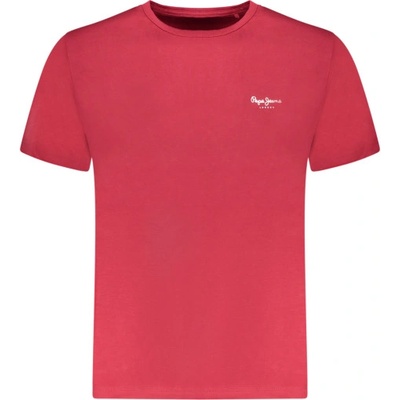 Pepe Jeans Мъжка тениска с къс ръкав pepe jeans, Размер l, Цвят Червено (pm5010180originalbasic3n_ro287)