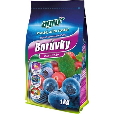 AGRO Organominerálne hnojivo pre čučoriedky a brusnice 1 kg