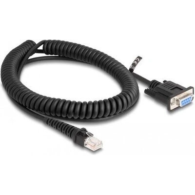 Delock Кабел Delock RJ50 мъжко - D-Sub 9 женско, 1.5, Черен (DELOCK-87996)