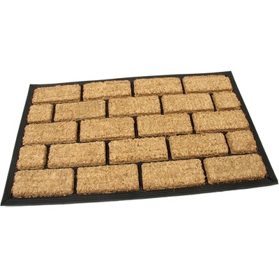 FLOMA Rectangle Bricks Kokosová 45 x 75 x 2,2 cm
