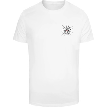 Mister Tee Тениска Shattered Glass Tee white XXLUB-MT3284-00220 - Тъмносив, размер XL