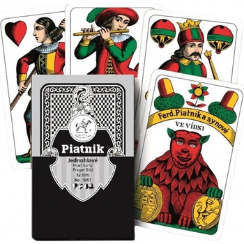 Piatnik Mariáš jednohlavý