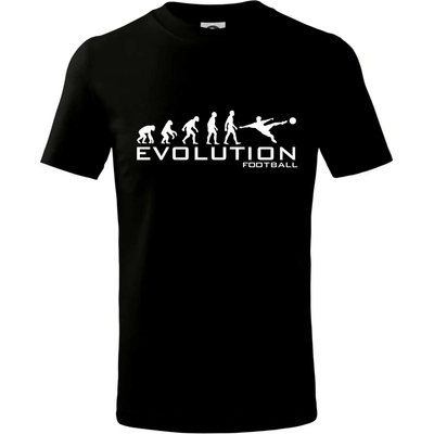 Evolution Football tričko dětské bavlněné černá