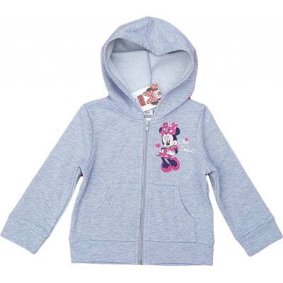 Disney mikina Minnie 2389 šedý melír