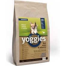 Yoggies hypoalergenní minigranule lisované za studena s probiotiky Kozí maso & zelenina 5 kg