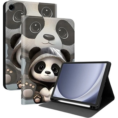 Vsetkonamobil 133264 ART Zaklápacie puzdro pre Samsung Galaxy Tab A9 / Galaxy Tab A11 PANDA