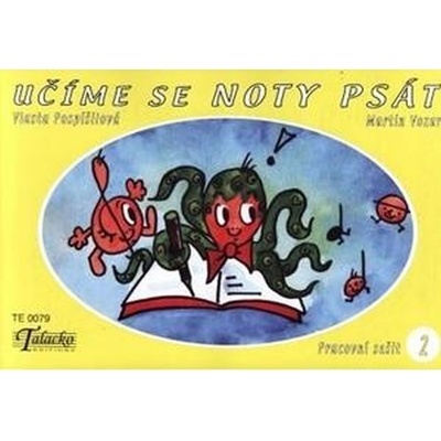 Učíme se noty psát 2 pracovní sešit Talacko