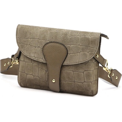 Luka Dámská kabelka 26-100-2 D CROCO taupe