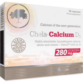 Image 1 of Olimp Sport Nutrition Chela - Calcium D3 [30 капсули]