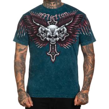 AFFLICTION мъжка тениска affliction - hyper speed - a26337-adlv