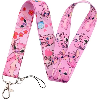 šňůrka na krk růžová Angel Stitch